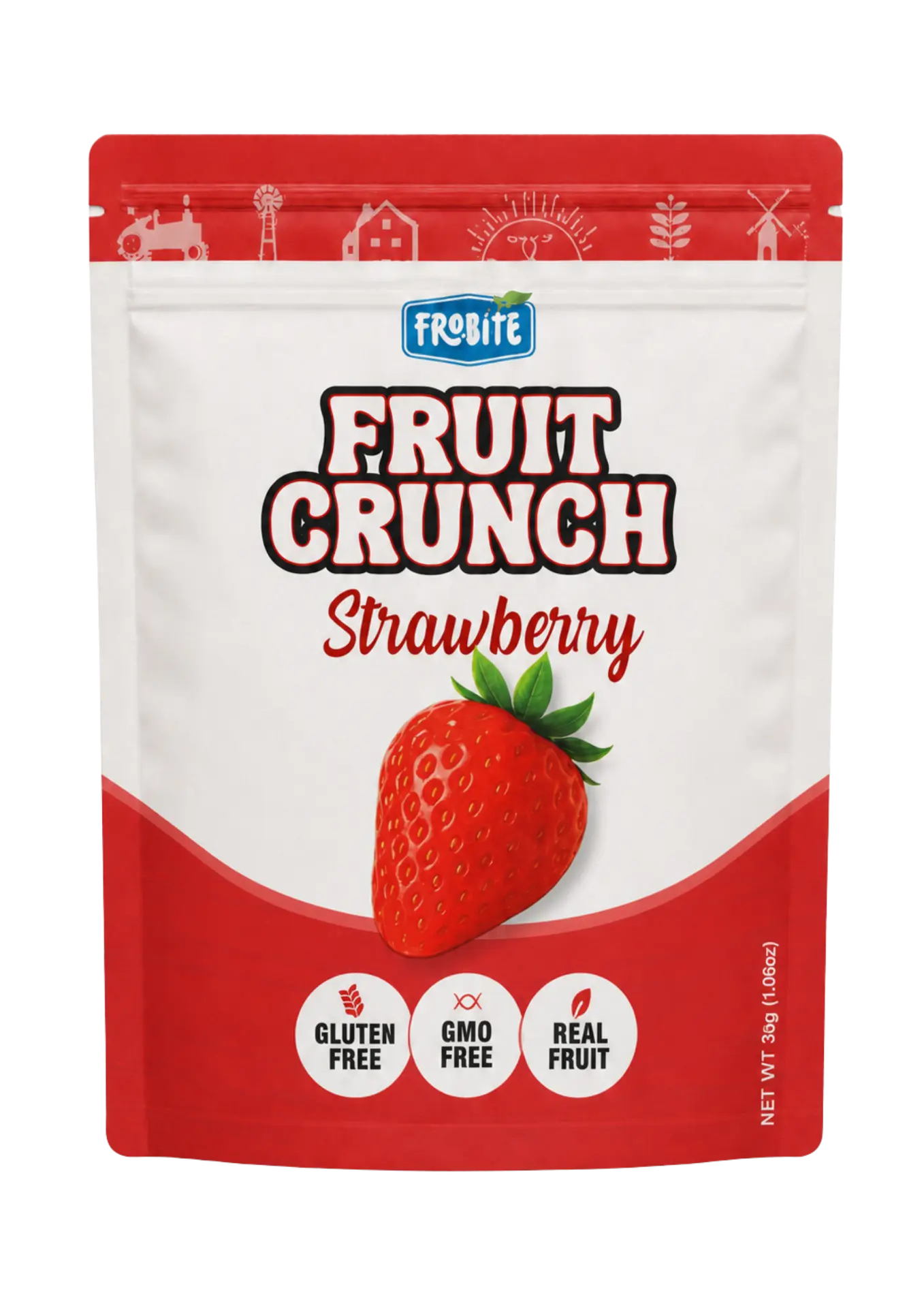 Frobite Fruit Crunch — Strawberry