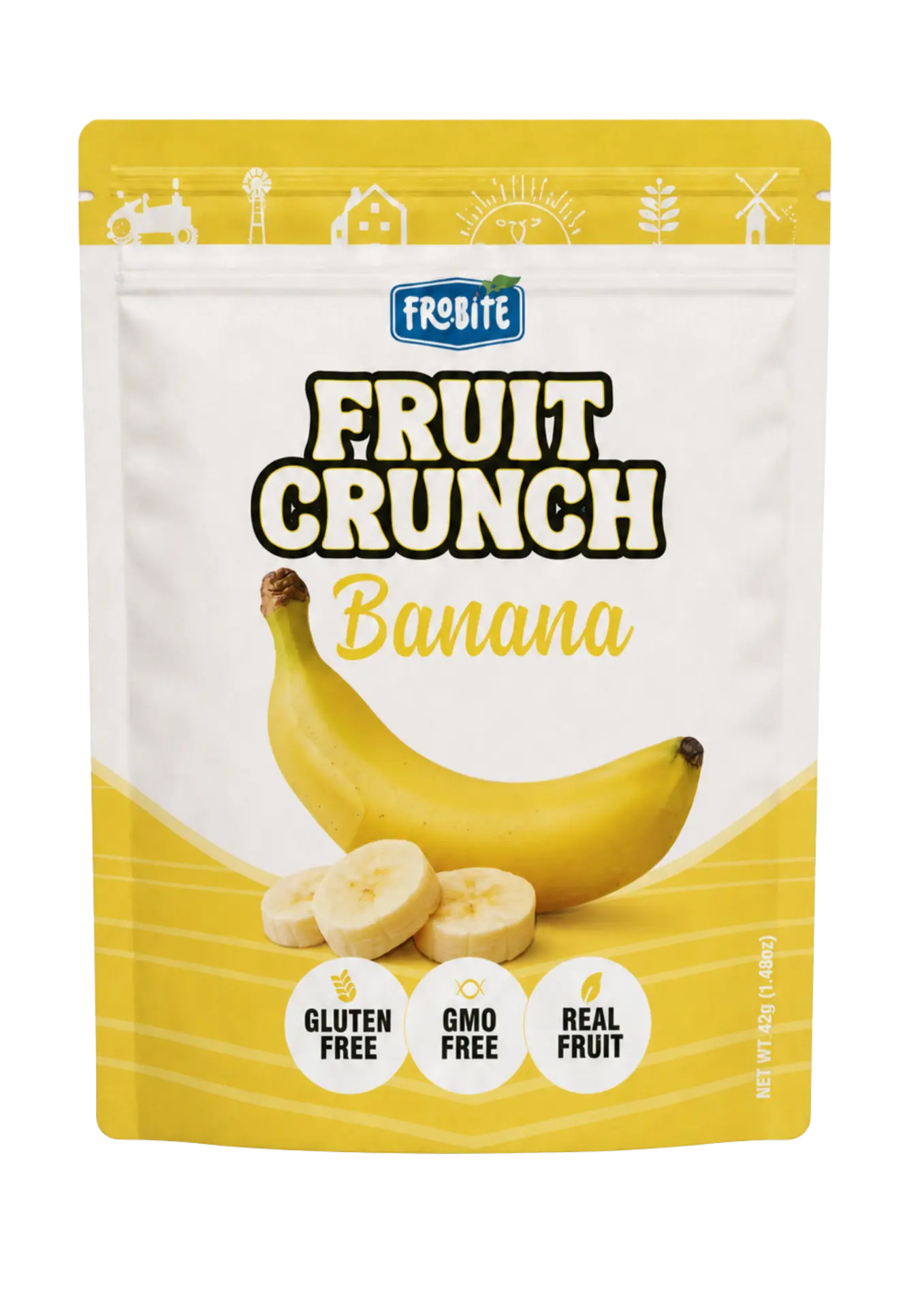 Frobite Fruit Crunch — Banana