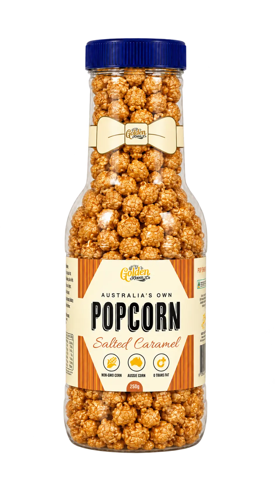 Golden Kernel Co. Salted Caramel 250 g bottle